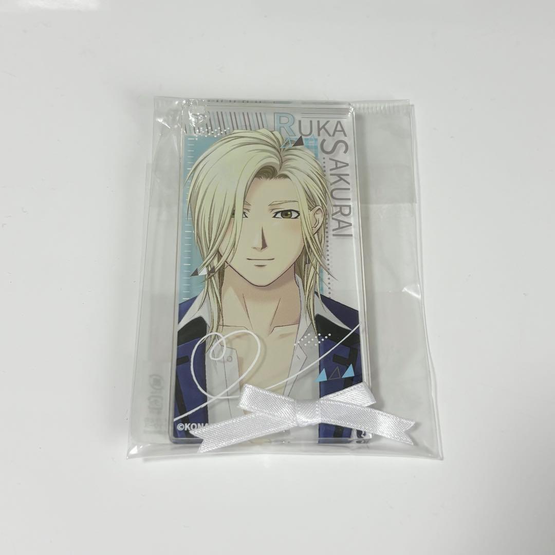 ときメモGS 桜井琉夏 リボンタイアクリルプレートキーチェーン - メルカリ