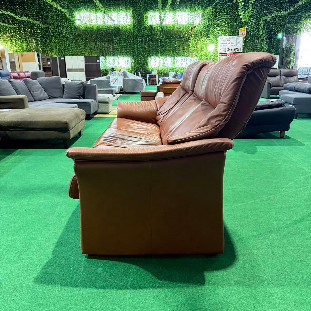 Fjords 3人掛けソファ本革 ソファ 3Pソファ インテリア N001 - メルカリ