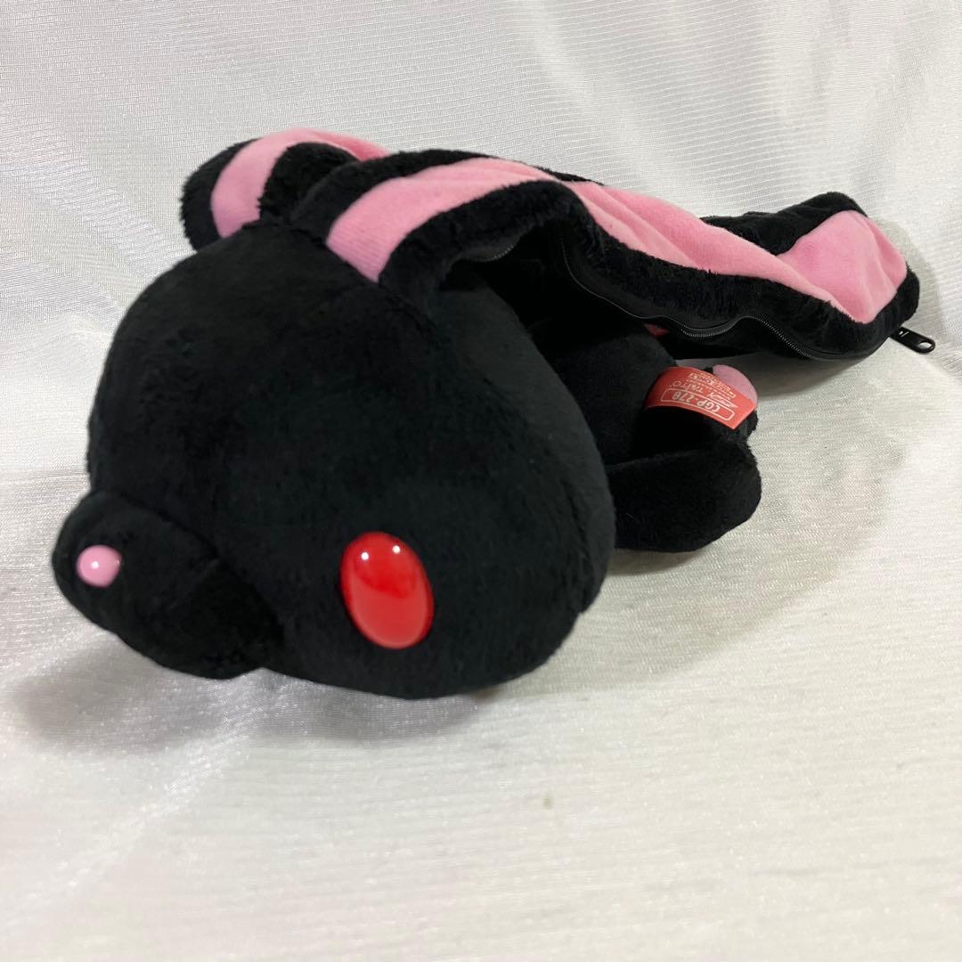 チャックスGP 汎用うさぎ デュアルペンポーチ タグ付き 黒 グルーミー