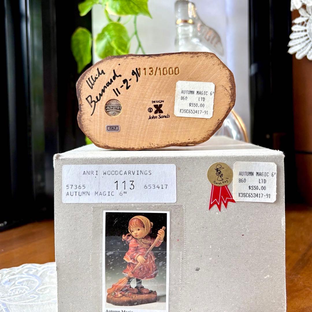 L*k様 【オークション】アンリ人形 サラ・ケイ◇希少◇17㎝【Autumn M