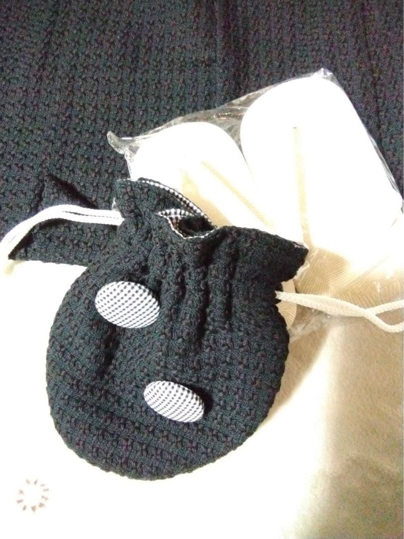 男の子用・3歳から5歳向け・表側正絹・お着物とお被覆のセット・