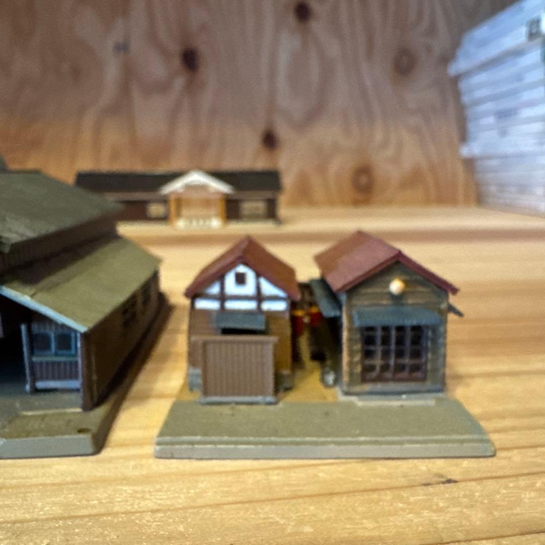 Nゲージ☆トミーテック ジオコレ 昭和の風景ミニジオラマ ジャンク扱い