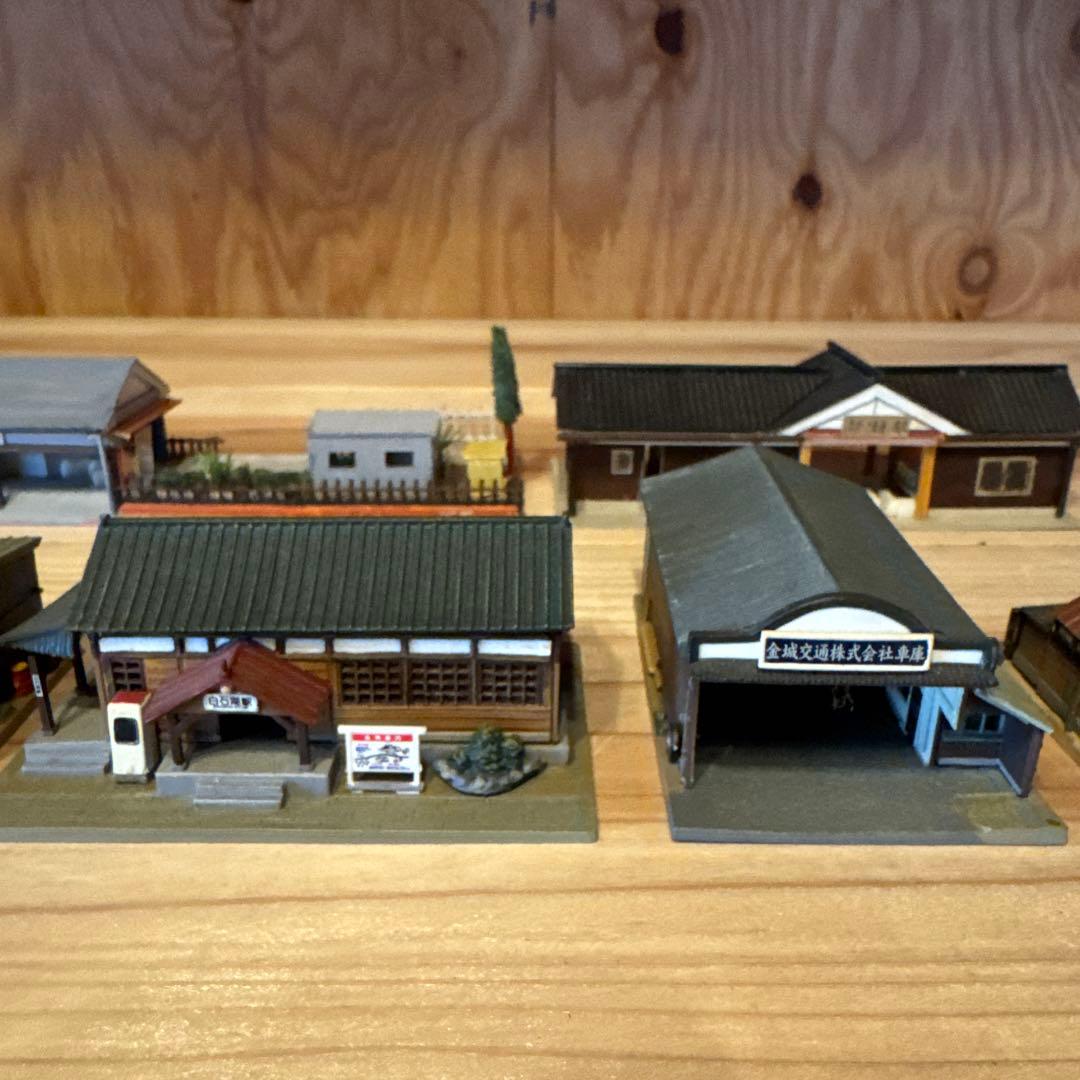 Nゲージ☆トミーテック ジオコレ 昭和の風景ミニジオラマ ジャンク扱い