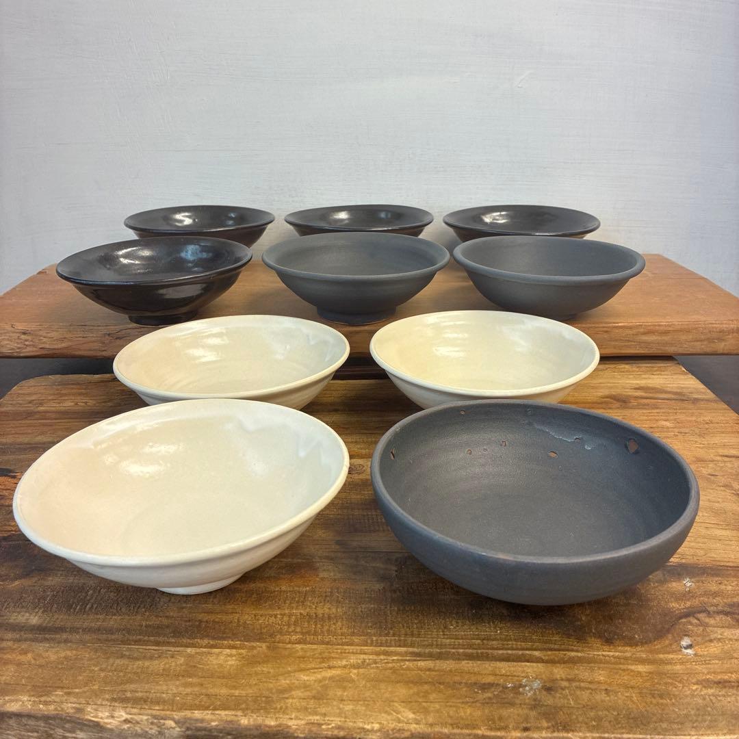 新品　陶器　陶芸作家　鍋鉢色々10個 242 陶芸作家《内田可織》大事に育てて受け継ぐ一生ものの土鍋【前編