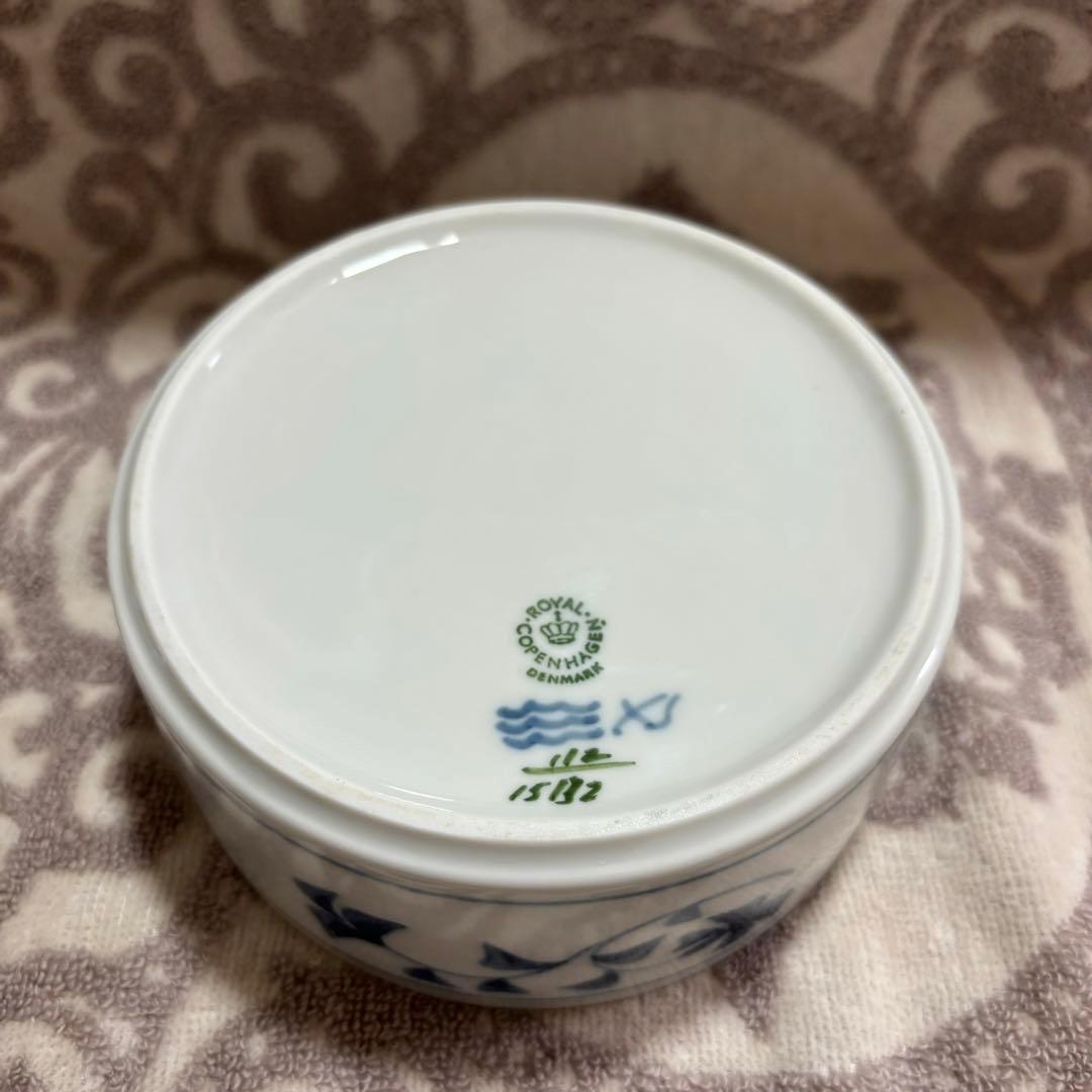 ロイヤルコペンハーゲン 小物入れ ボックスラウンド アンティーク 美品