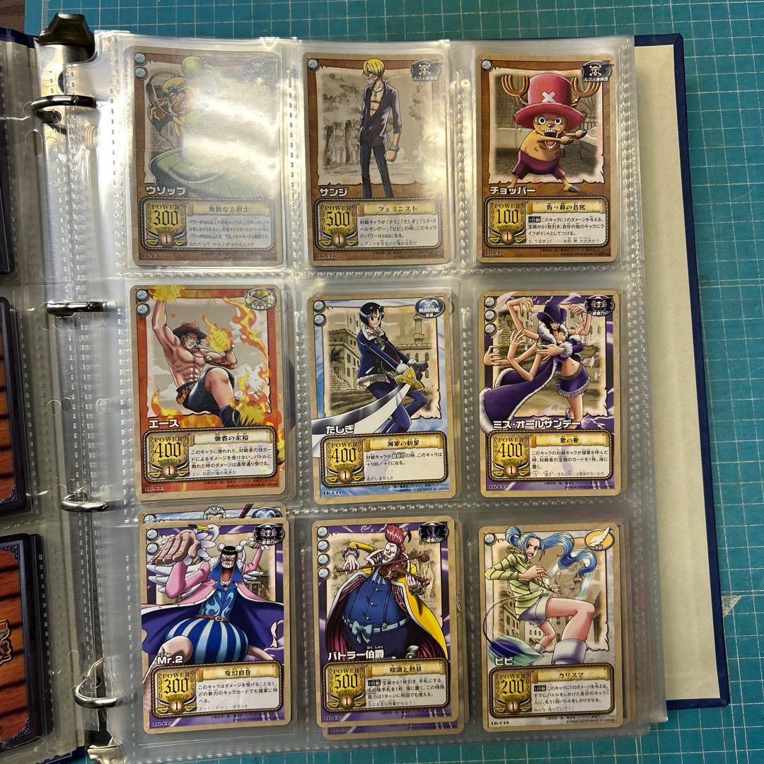 カードダスマスターズ バインダーつき ワンピースカードゲーム 当時物