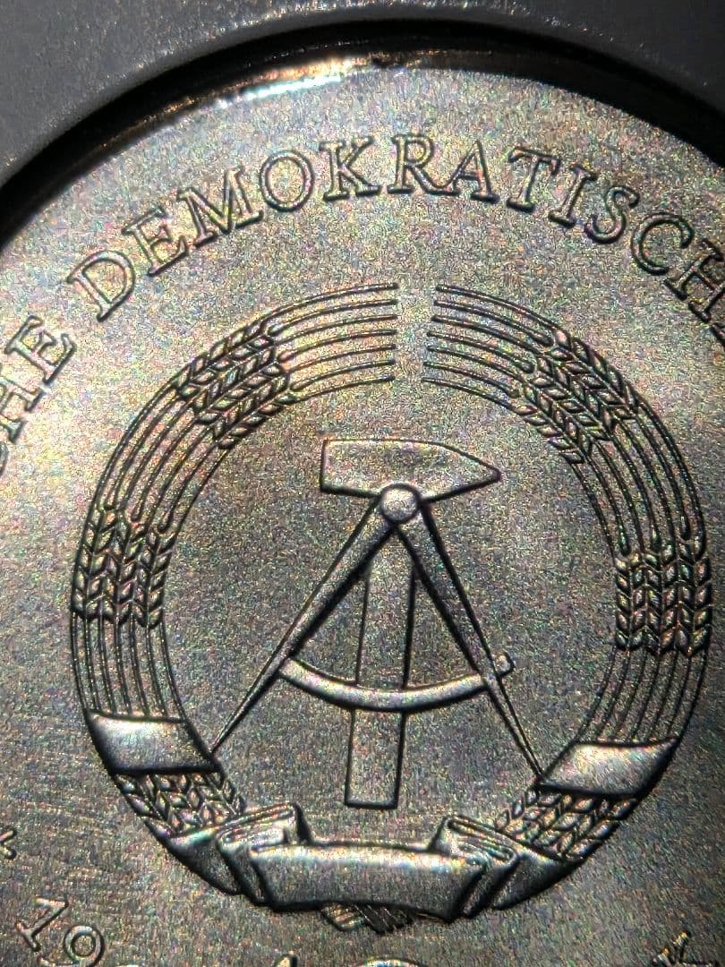 10マルク銀貨 東ドイツ ドイツ Death 250th プルーフ銀貨 東ドイツ