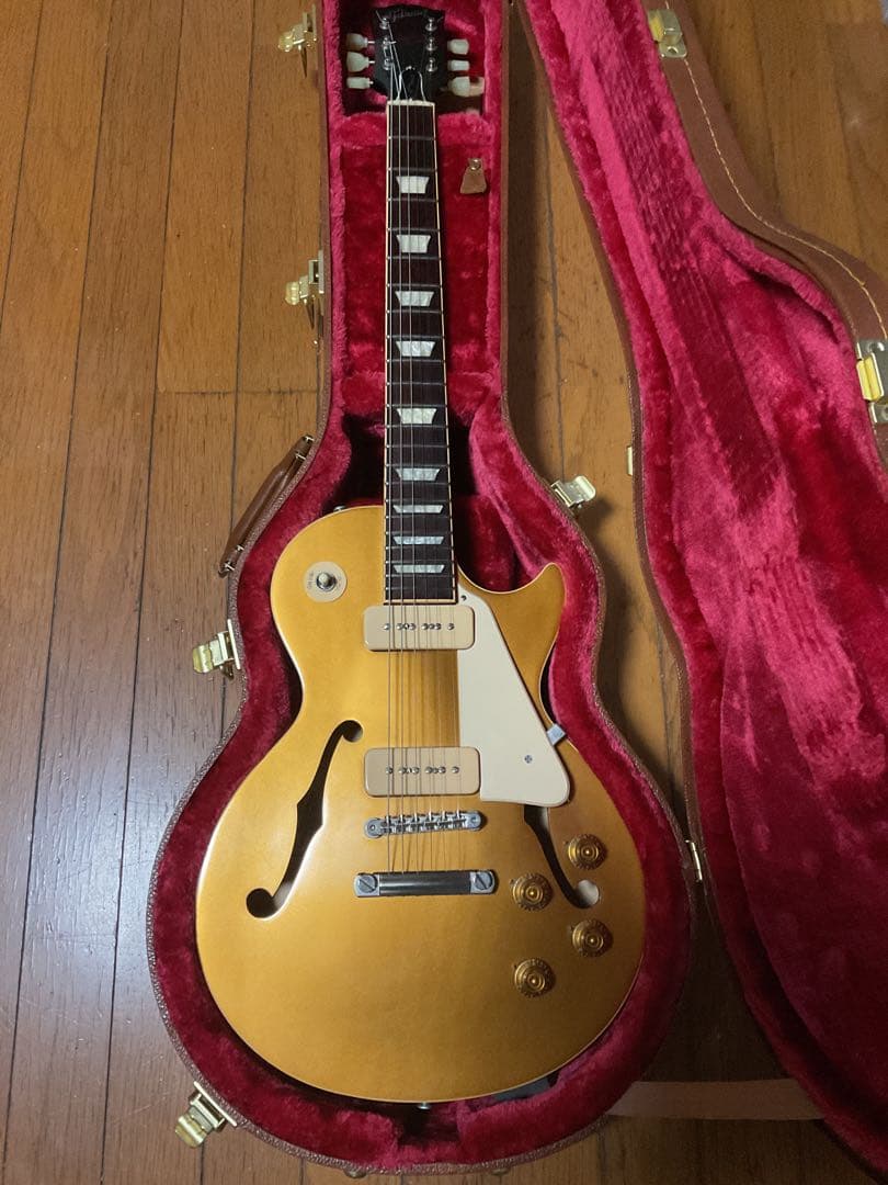 週末割引　Gibson ES-lespaul ゴールドトップ　P90 Gibson Memphis Limited Edition ES-Les Paul P-90 Gold Top Wrap