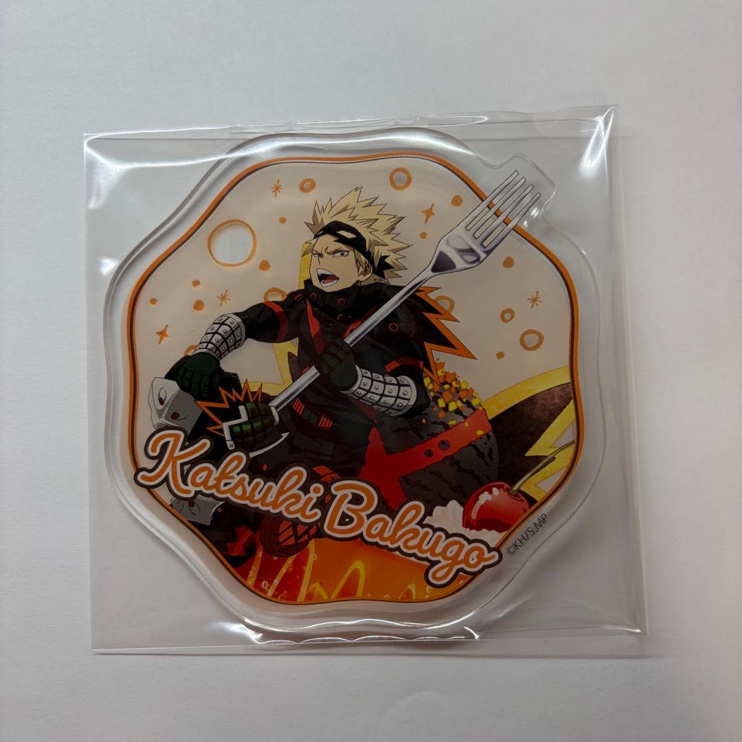 僕のヒーローアカデミア コースター 爆豪 オープンスクール - メルカリ