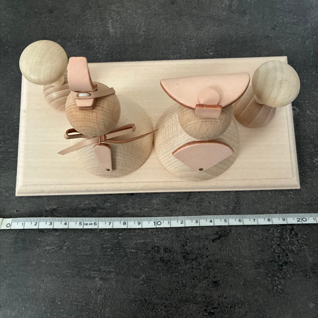 e c r u エクリュ ohinasama お雛様 雛人形 木 作家 小型 - メルカリ