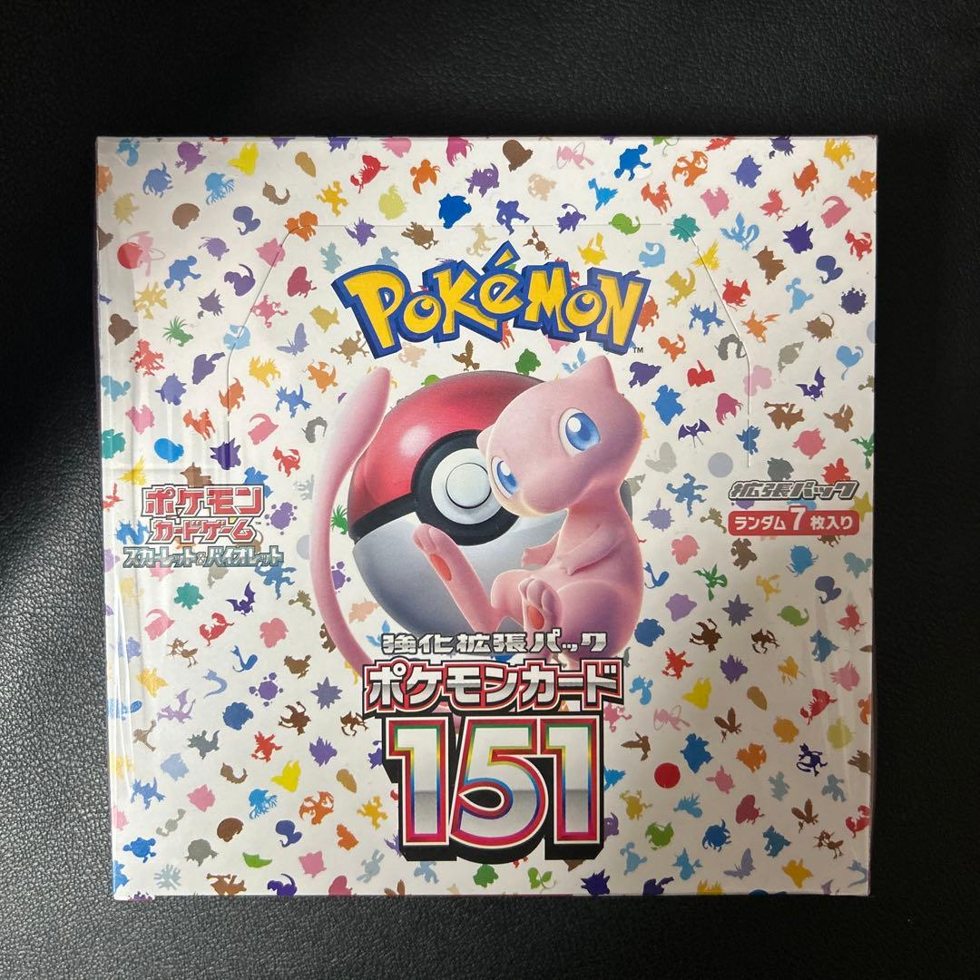 151 ポケモン box 【シュリンク付き、未開封】 - メルカリ