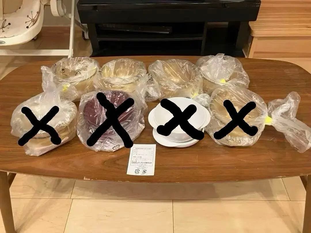 新品　タッパーウェア　ウェーブ2000丸型(小) ５個セット タッパーウェア タッパーウェーブ2000丸型（小）ギフト - メルカリ