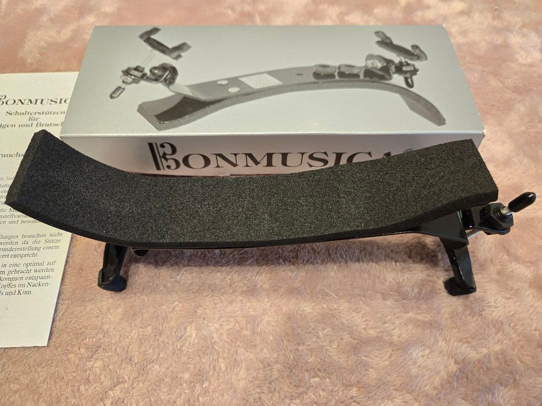 ボンムジカ バイオリン 肩当て 4/4 使用回数少なめ 美品 - メルカリ