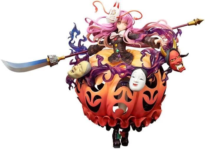 未開封品　東方Project 秦こころ エクストラカラー キューズQ1/8 キューズQ、フィギュア「東方Project “表情豊かなポーカーフェイス” 秦