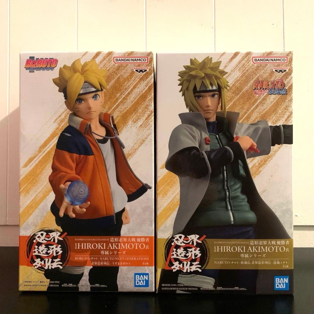 ナルト疾風伝 忍界造形列伝 波風ミナト＆うずまきボルト 計12体 NARUTO