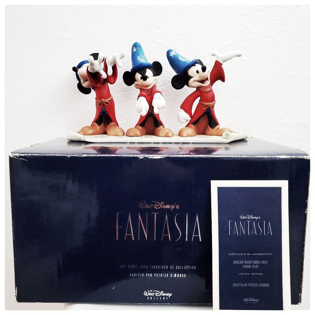 稀少 レア 未使用 ディズニー ファンタジスタ フィギュアセット 魔法使いの弟子 魔法使いの弟子」姿のミッキーが可愛い♡ディズニーストアから、映画