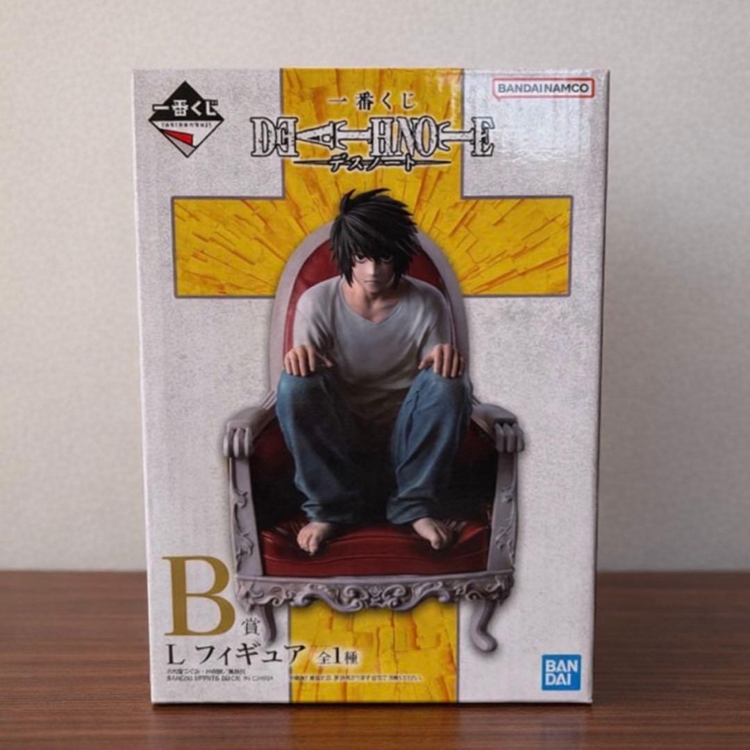 新品未開封　デスノート一番くじ　L フィギュア 一番くじ DEATH NOTE 発売日 店頭販売：2025年11月29日(土)より順次