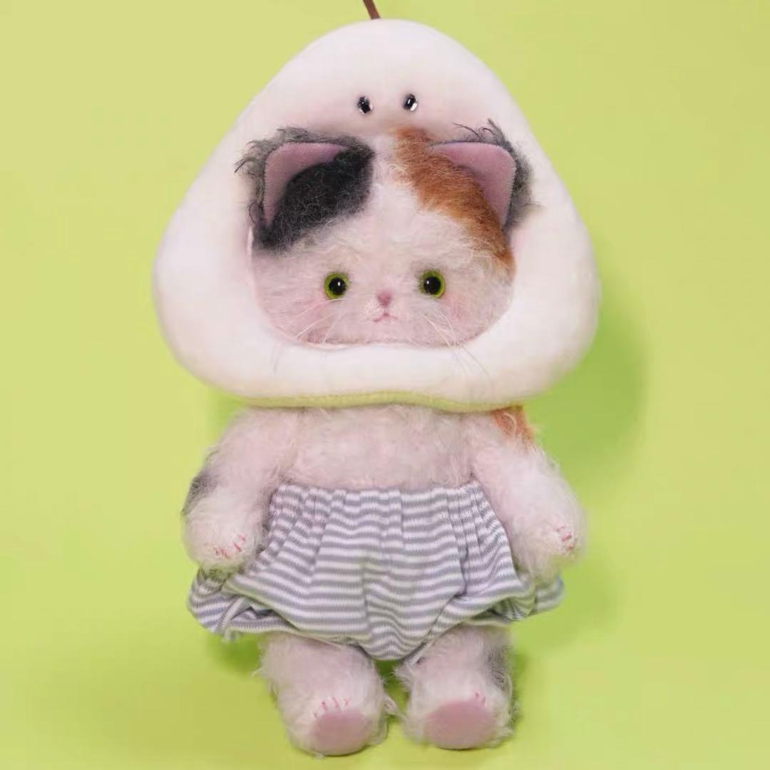 キュートすぎる仔猫 アーティストベア 海外作家様 ハンドメイド ぬいぐるみ キュートすぎる仔猫ちゃん ぬいぐるみ アーティストベア ハンドメイド