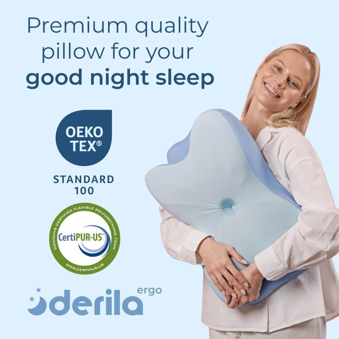 Derila Ergo デリラ エルゴ 枕 快適な睡眠のための頸部ネックピロー