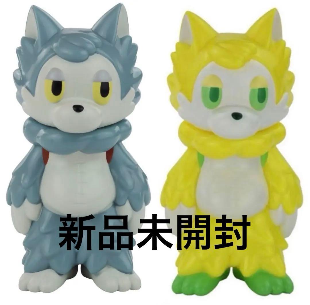 即購入⭕️あらいきりこ ソフビ おおかみくん 2体セット スタンダード シトラス Amazon.co.jp: VAG31.5 ガチャ おおかみくん ソフビ フィギュア あらい