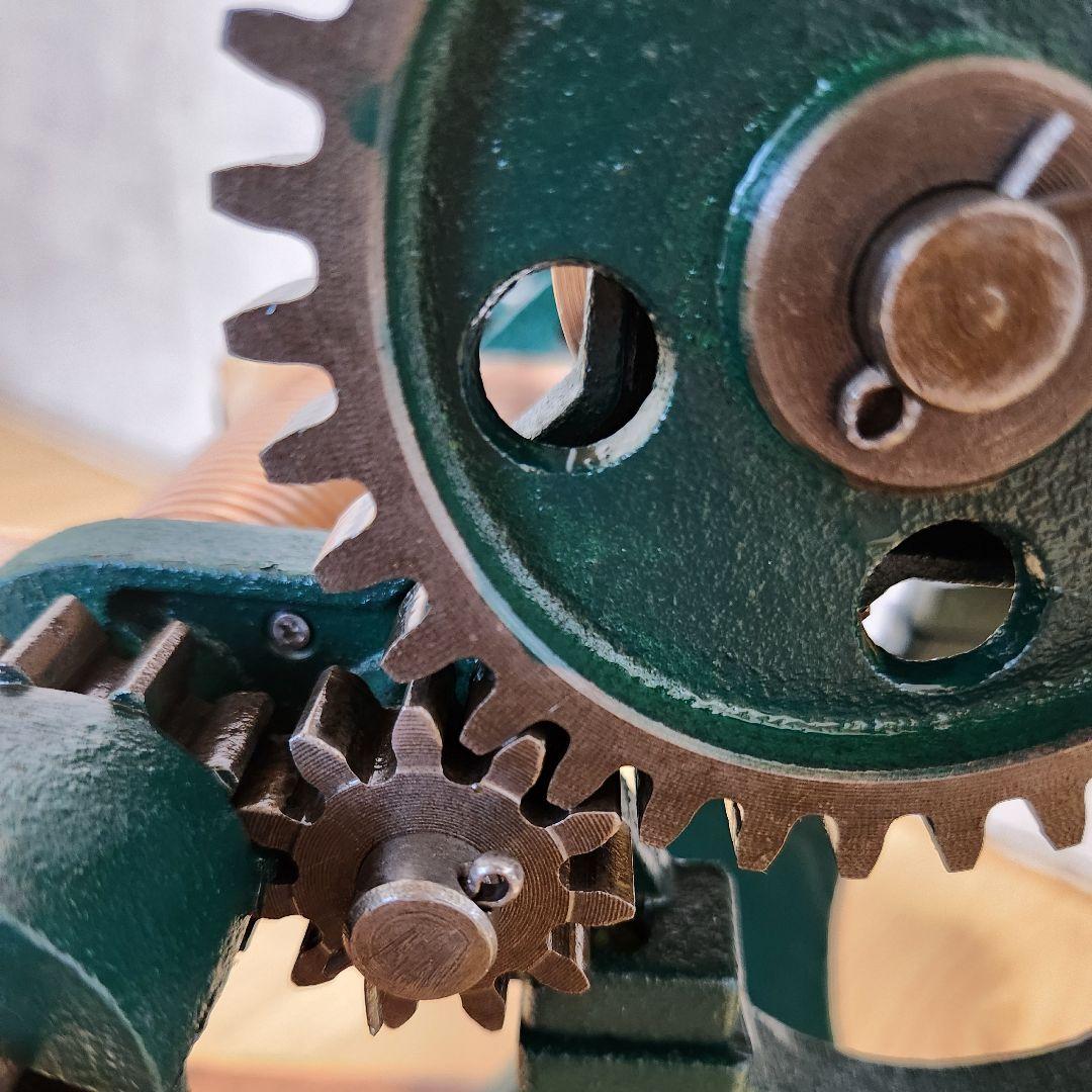 小野式製麺機 1型 両刃 4.2mm 2.2mm レストア済 取扱説明書コピー付