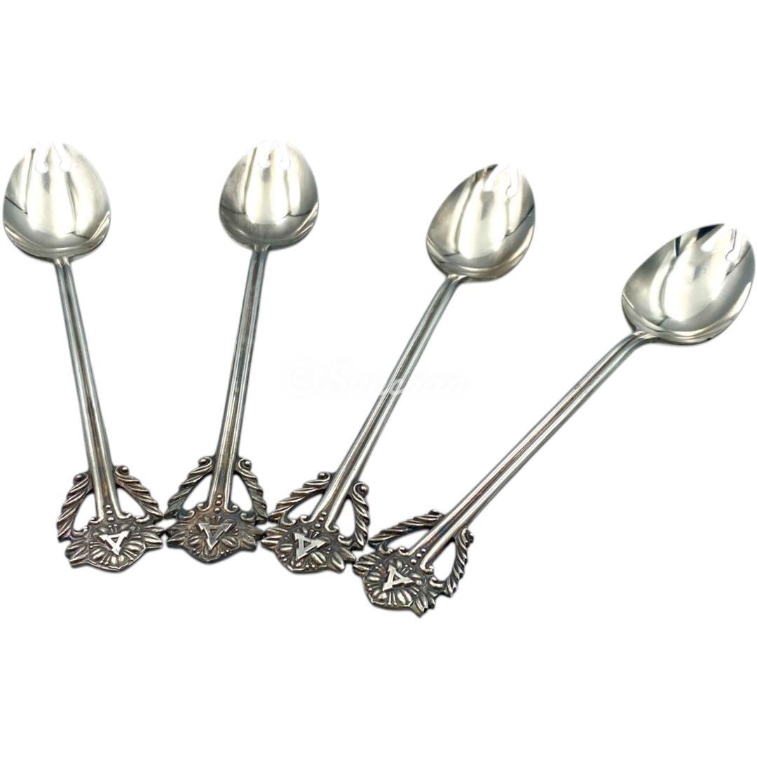 【非売品】 松下電器株式会社 誕生日祝い フォークスプーン4本セット 松下正治