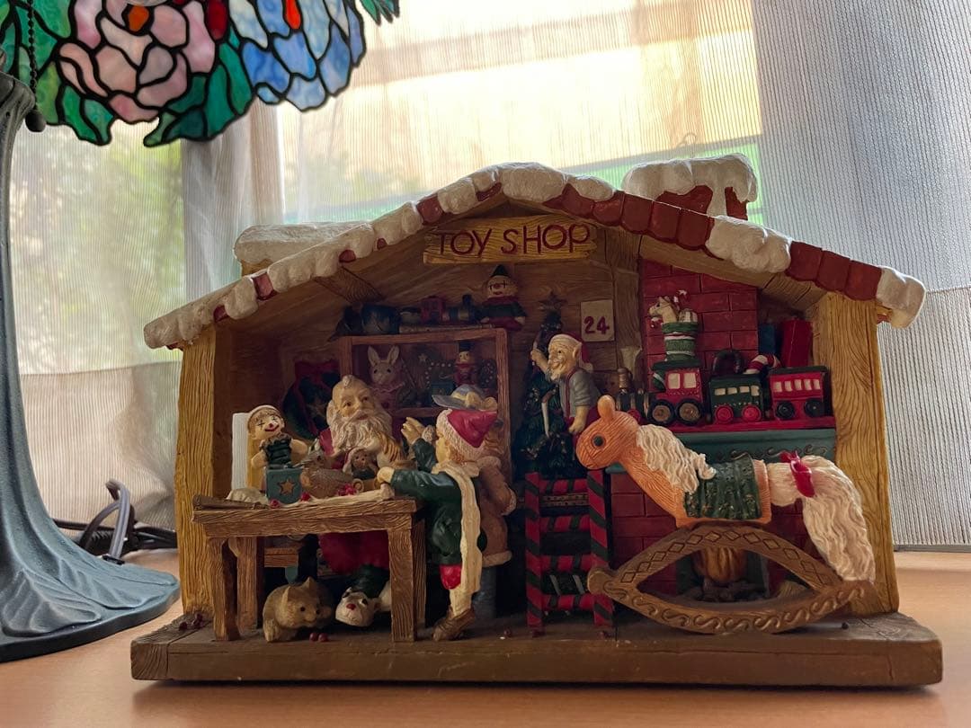 Christmas クリスマスイブ TOY SHOPオブジェ オルゴール - メルカリ