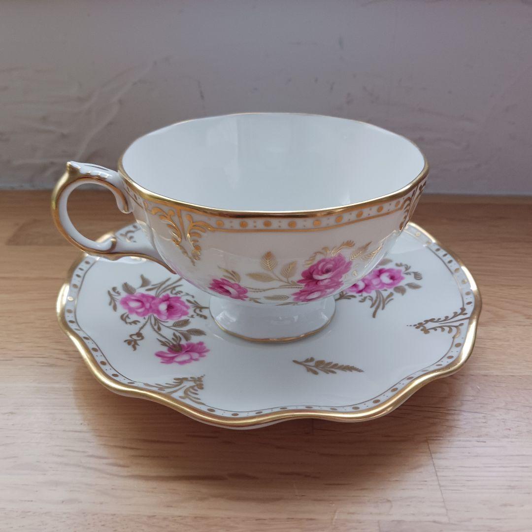 廃盤【ロイヤルクラウンダービー】ロイヤル ピンクストン ローズ