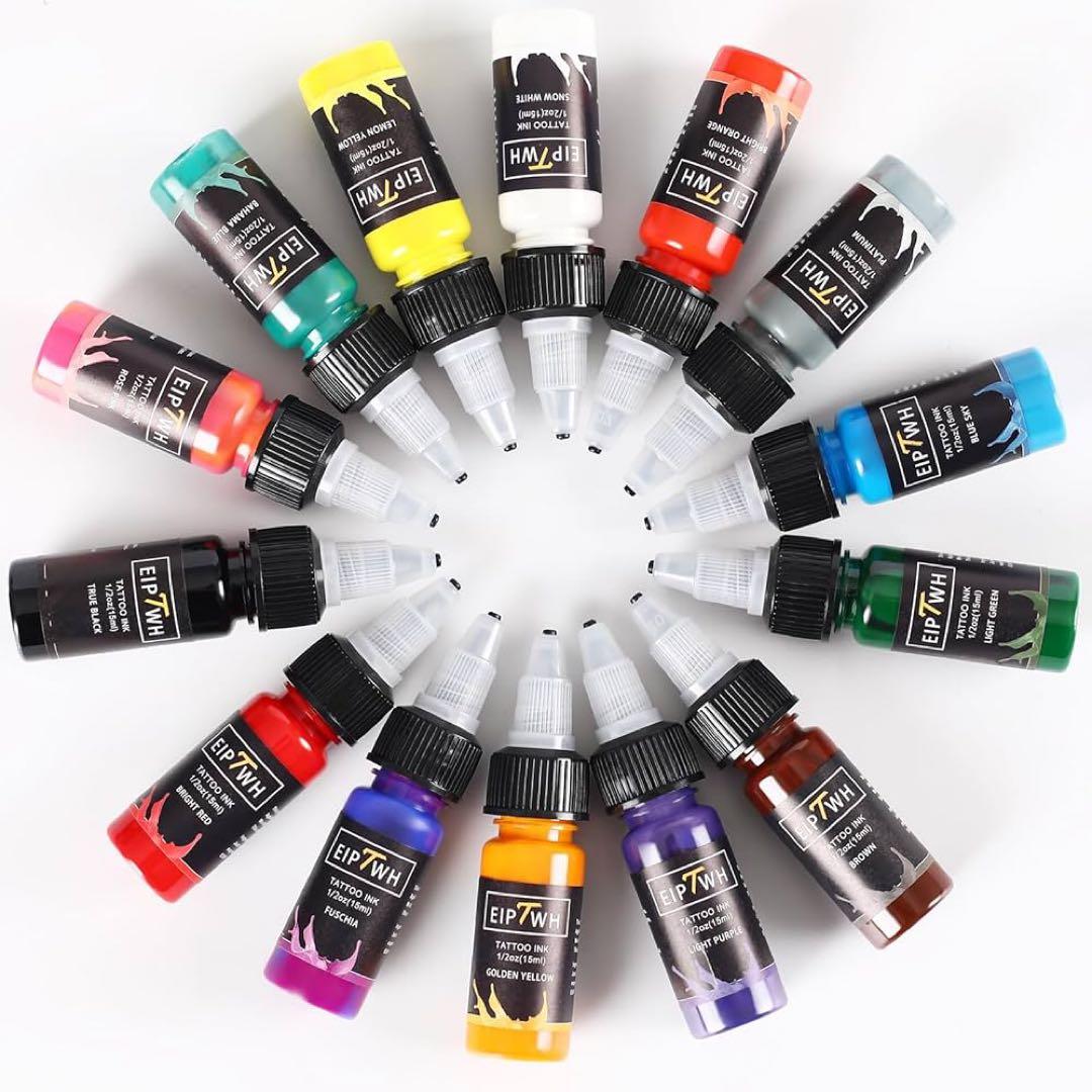 EIPTWH アート用タトゥーインク 14本セット - メルカリ