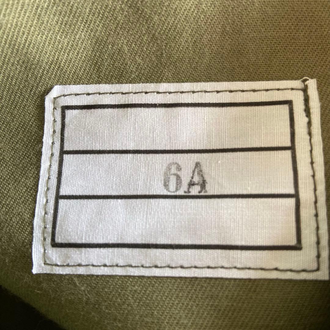 陸上自衛隊 旧迷彩 戦闘服ズボン 6A ウエスト84cm ドット迷彩 ベルト付