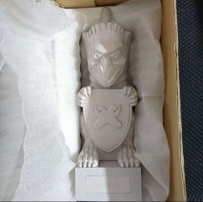 慶應義塾ユニコーンブックエンド2本セット - メルカリ