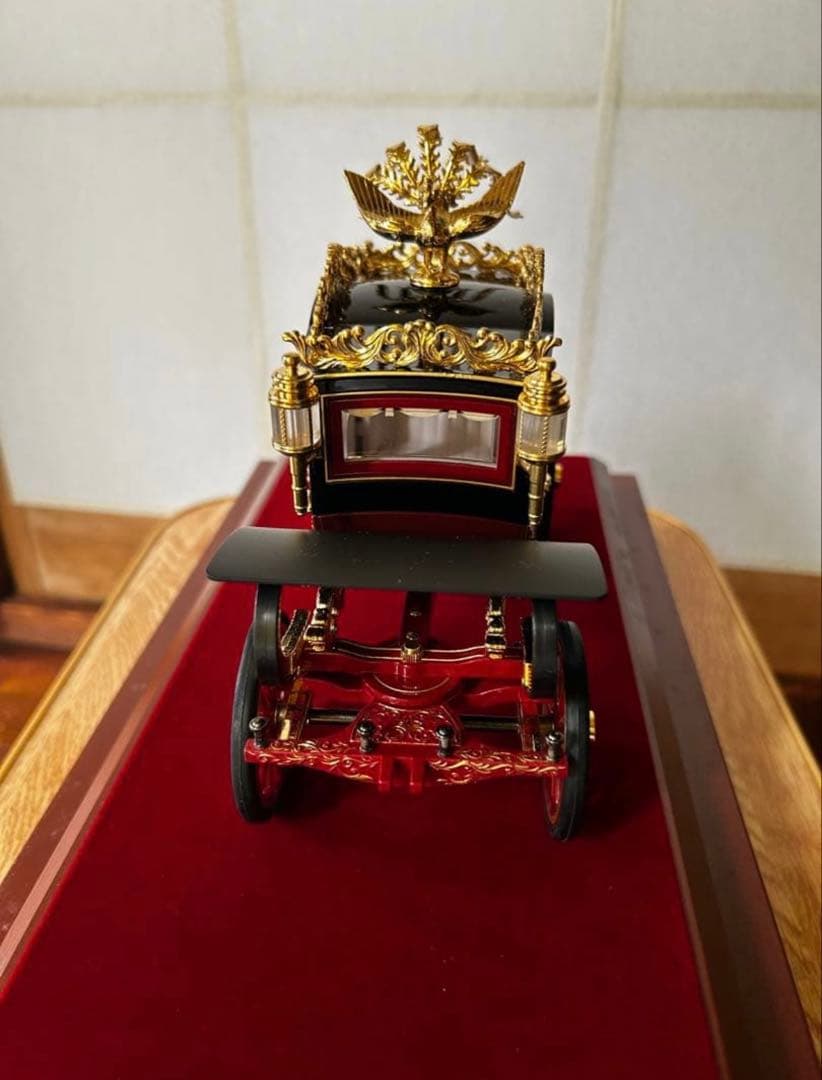 セール【美品・認定書付】天皇陛下の御料馬車 御料儀装車一号 ガラス