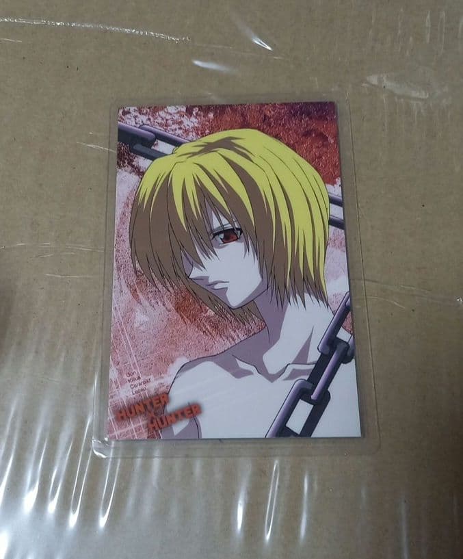 クラピカ　カード HUNTER×HUNTER 旧アニメ No.24 カード クラピカ - メルカリ