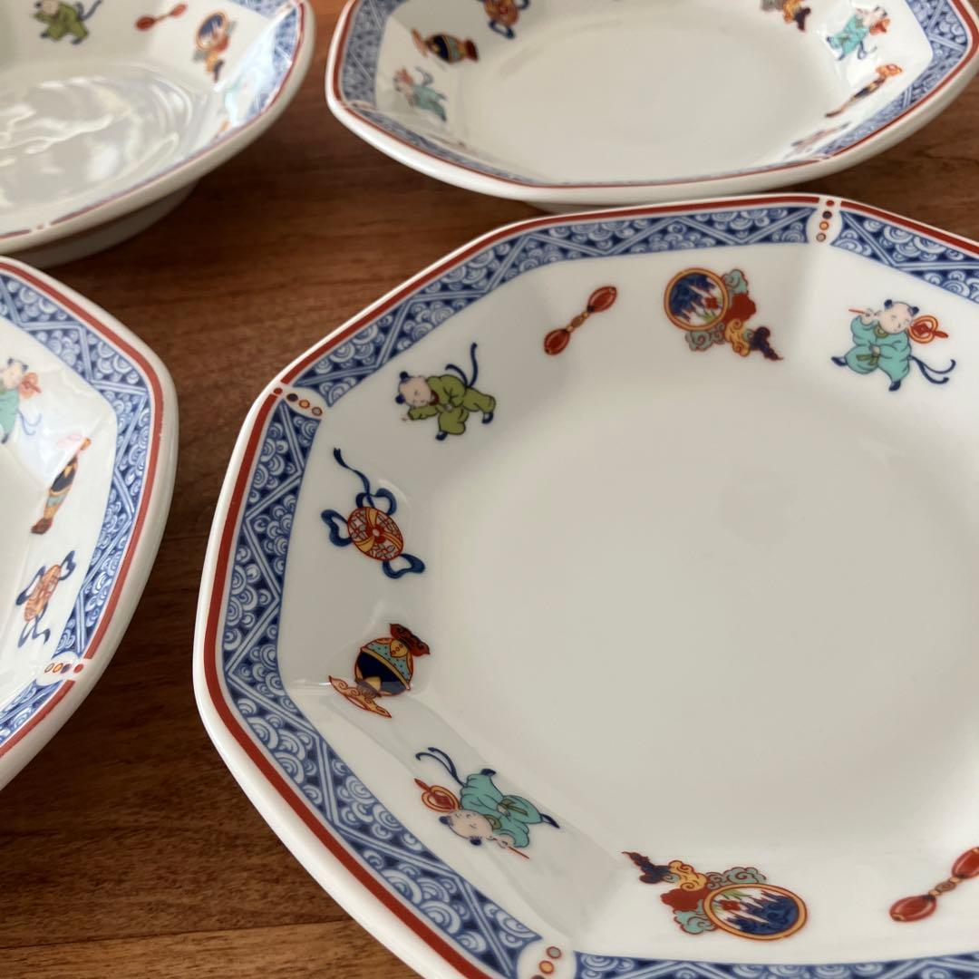 ナルミ 中華皿 大量18点セット ラーメン鉢 NARUMIチャイナ 唐子 - メルカリ