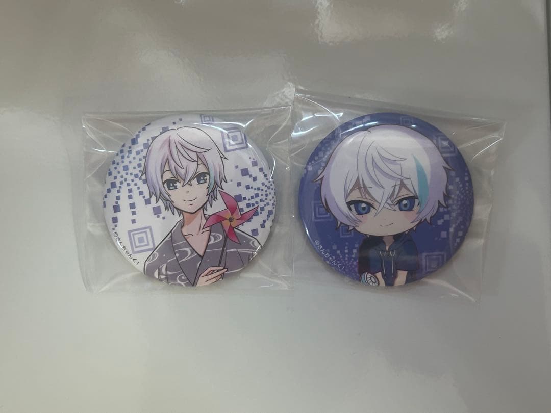 水月ルザク アツクラ 夏祭り 缶バッジ - メルカリ