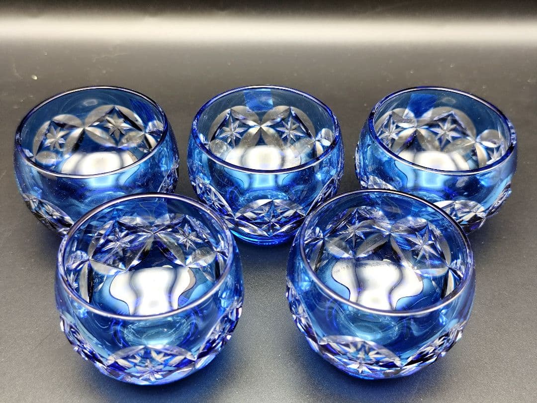 定価86350円？未使用☆カガミクリスタル 酒器揃（切子 江戸切子 薩摩