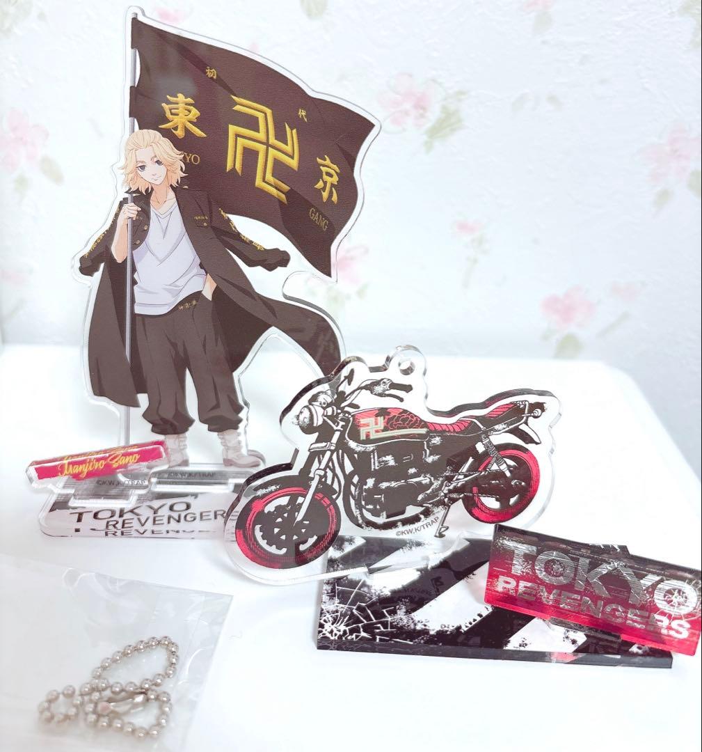 東京リベンジャーズ マイキー 旗持ちアクスタ バイクアクスタ - メルカリ