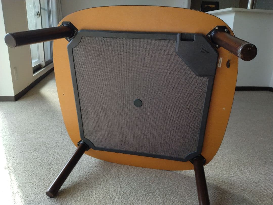 良品】MUJI無印 タモ材こたつ84cm正方形/ローテーブル机/座卓ちゃぶ台