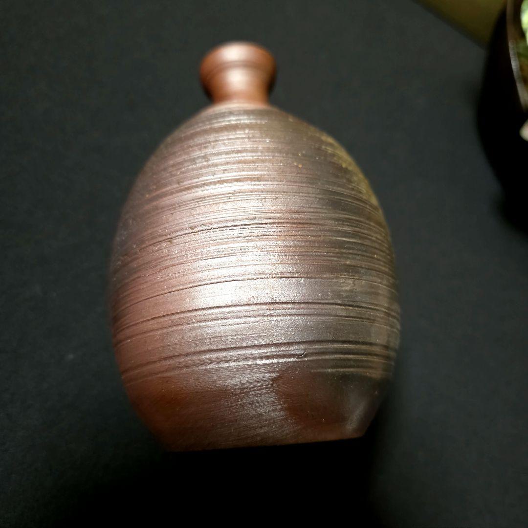 備前焼 若宮窯 太田富夫 糸目 徳利 - メルカリ