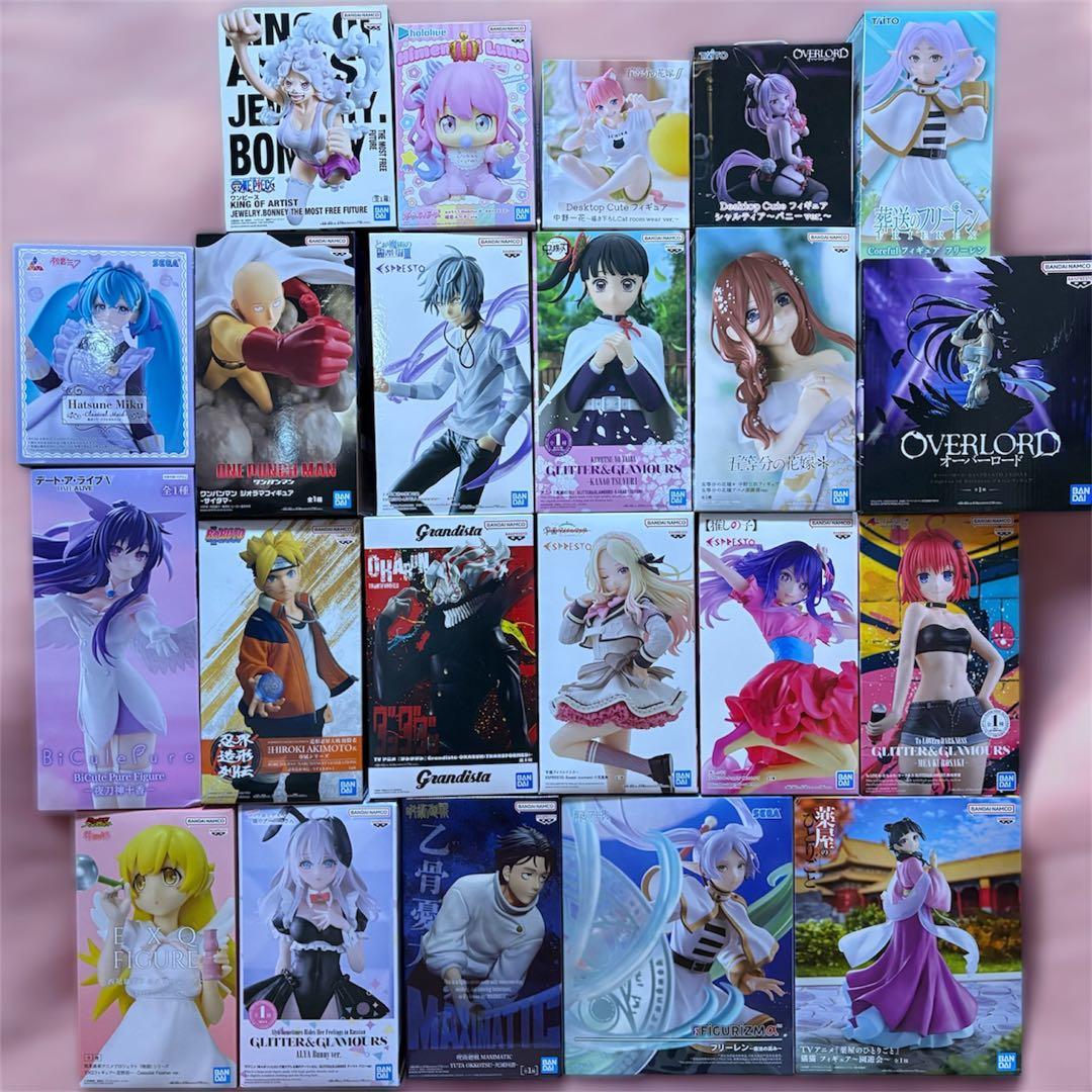 新品未開封】プライズフィギュア 22点セット まとめ売り - メルカリ