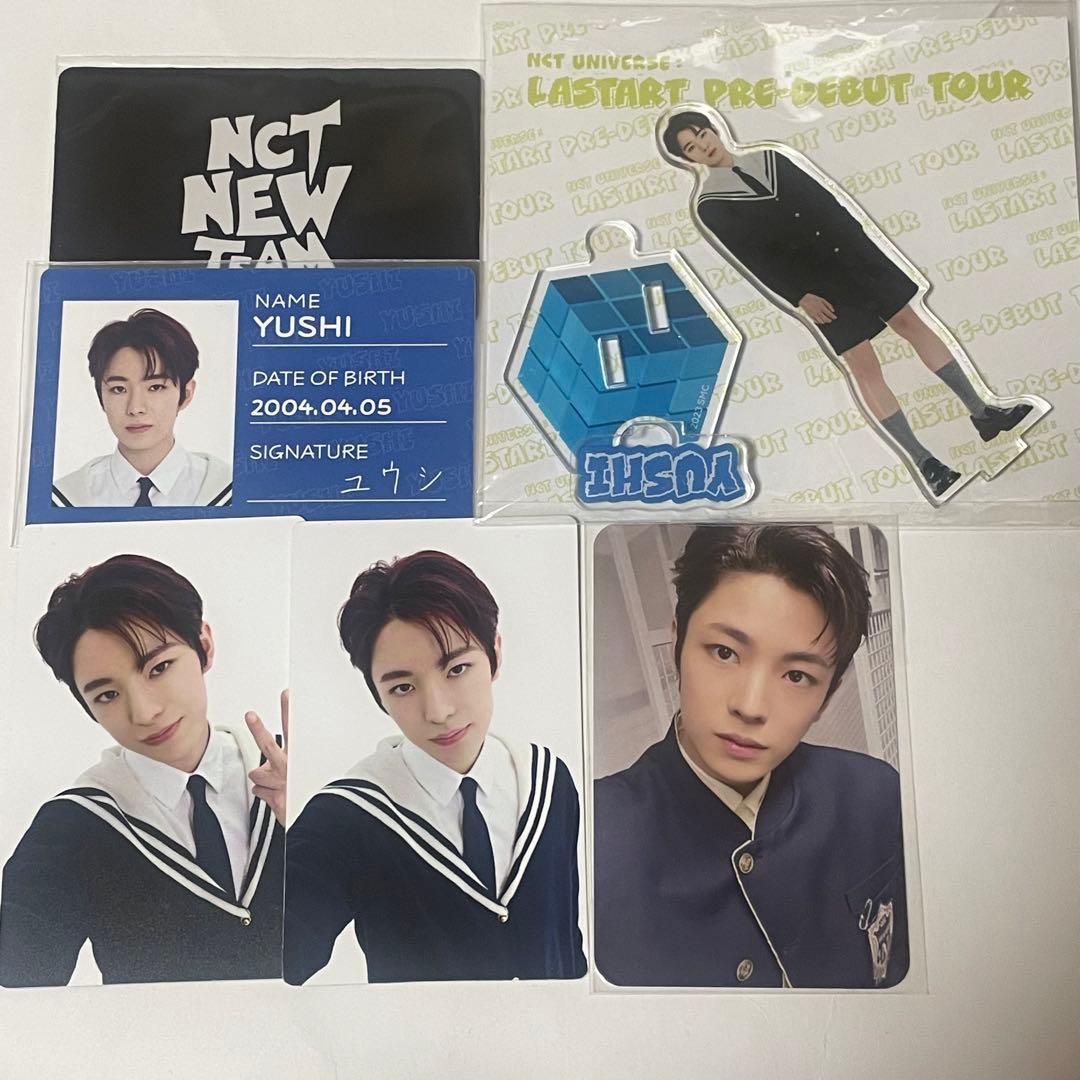 nct wish new team ユウシ アクスタ トレカ ミュージックカード - メルカリ