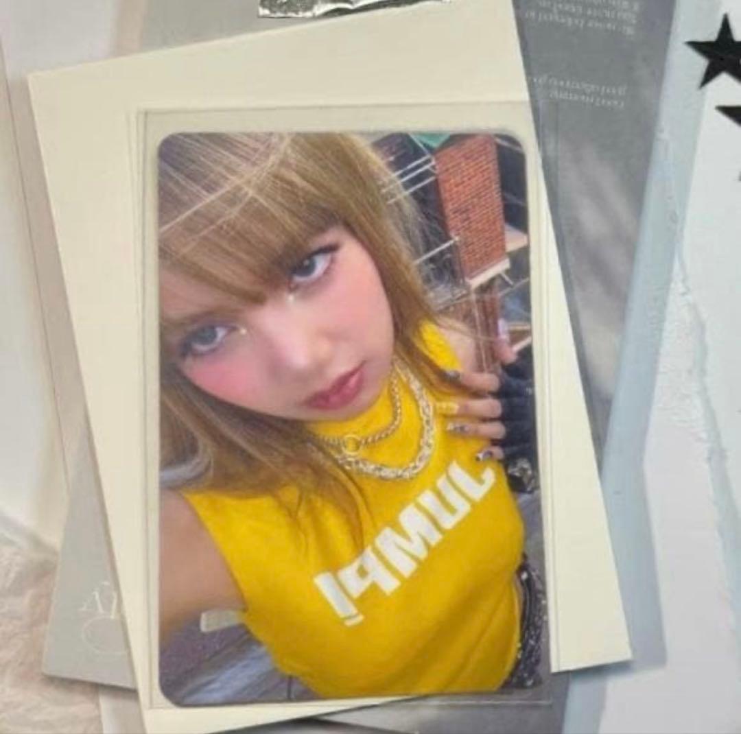 即日発送】BLACKPINK リサ ポップアップ フォトカードトレカJUMP