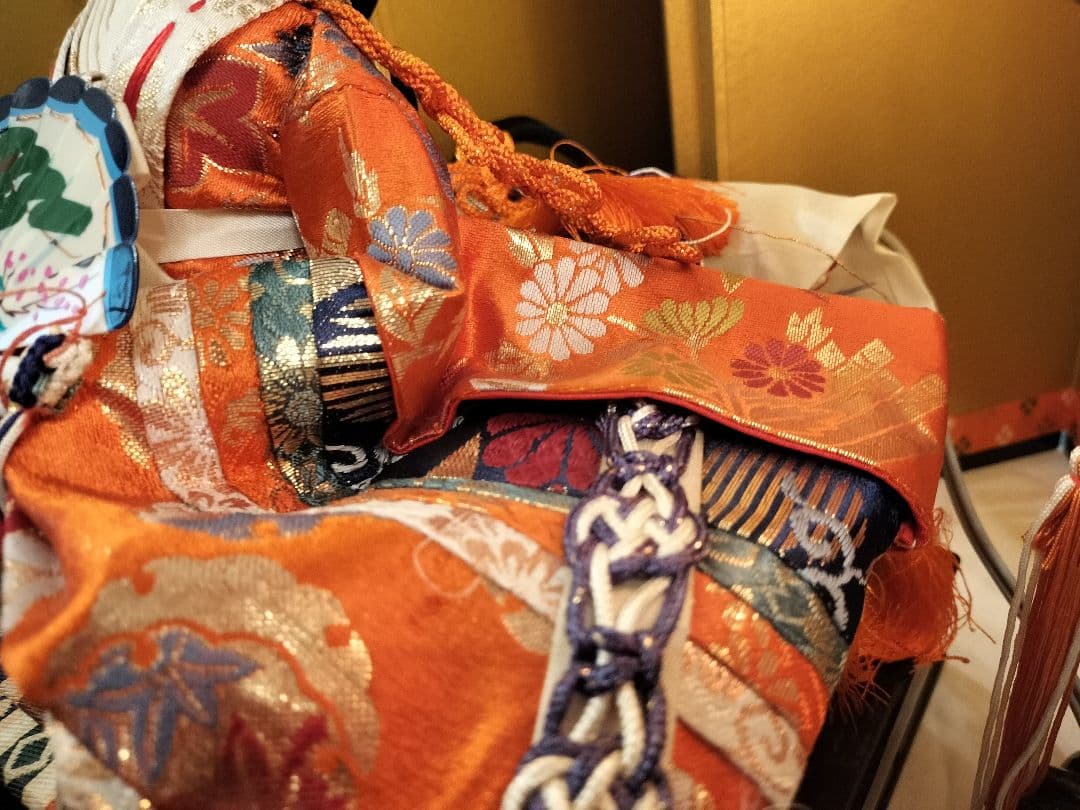 【配送無料】ひな人形　豊龍　桃花雛　七段飾用　昭和