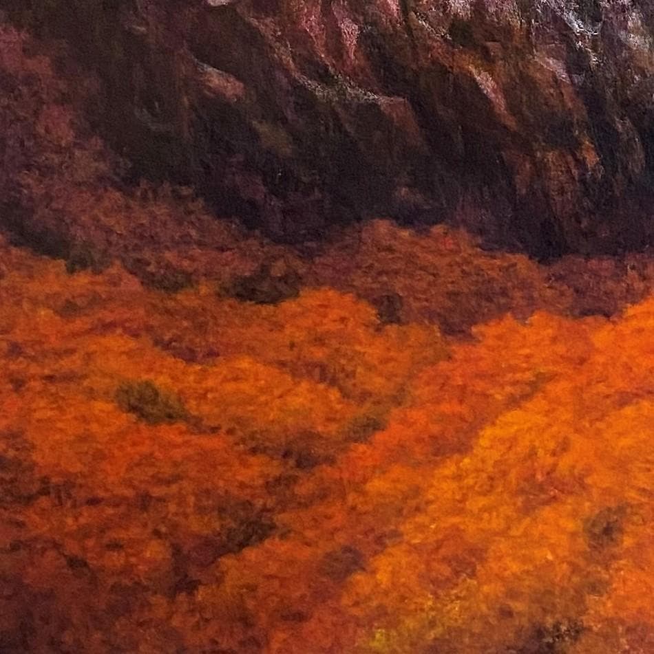 奥田元宋、【新雪一ノ倉】、希少な額装用画集より、新品額装付