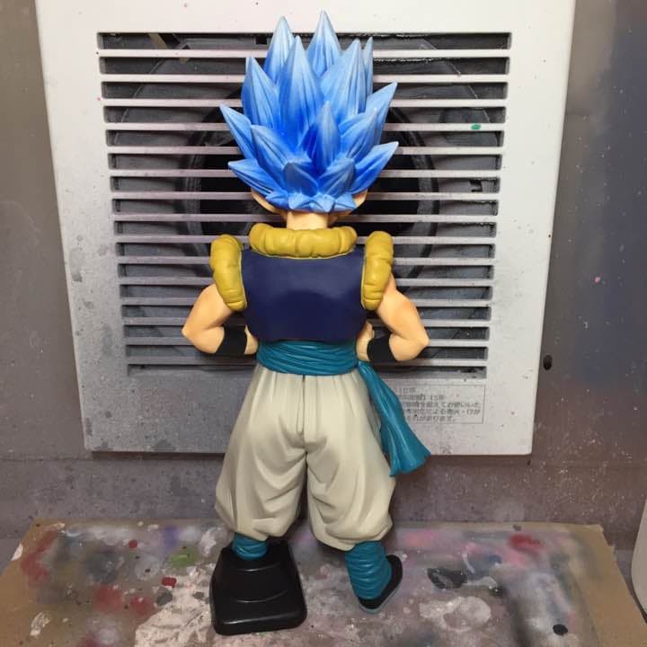 リペイント】 ゴテンクス スーパーサイヤ人 ブルー - メルカリ