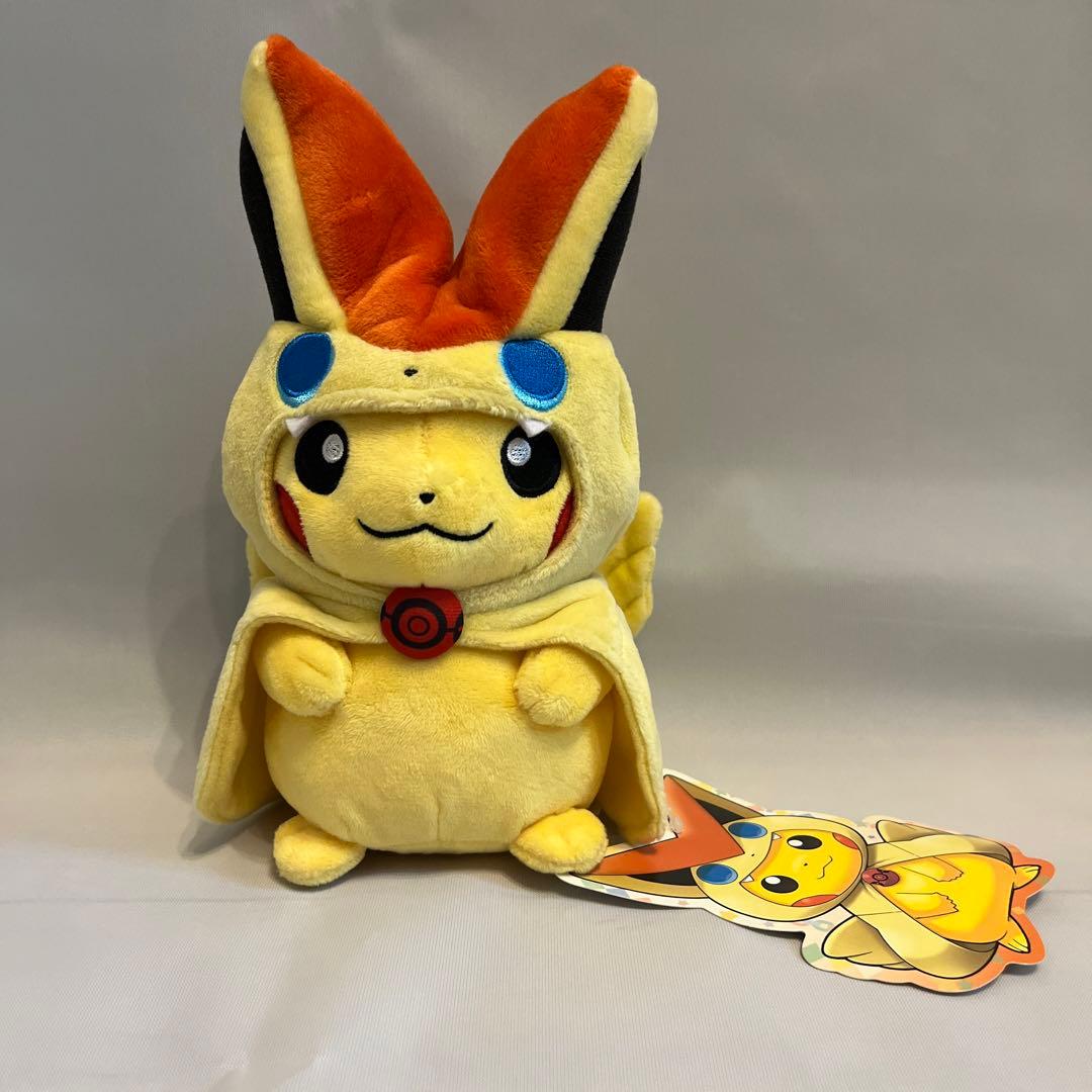 ポンチョを着たピカチュウ ビクティニ ぬいぐるみ - メルカリ