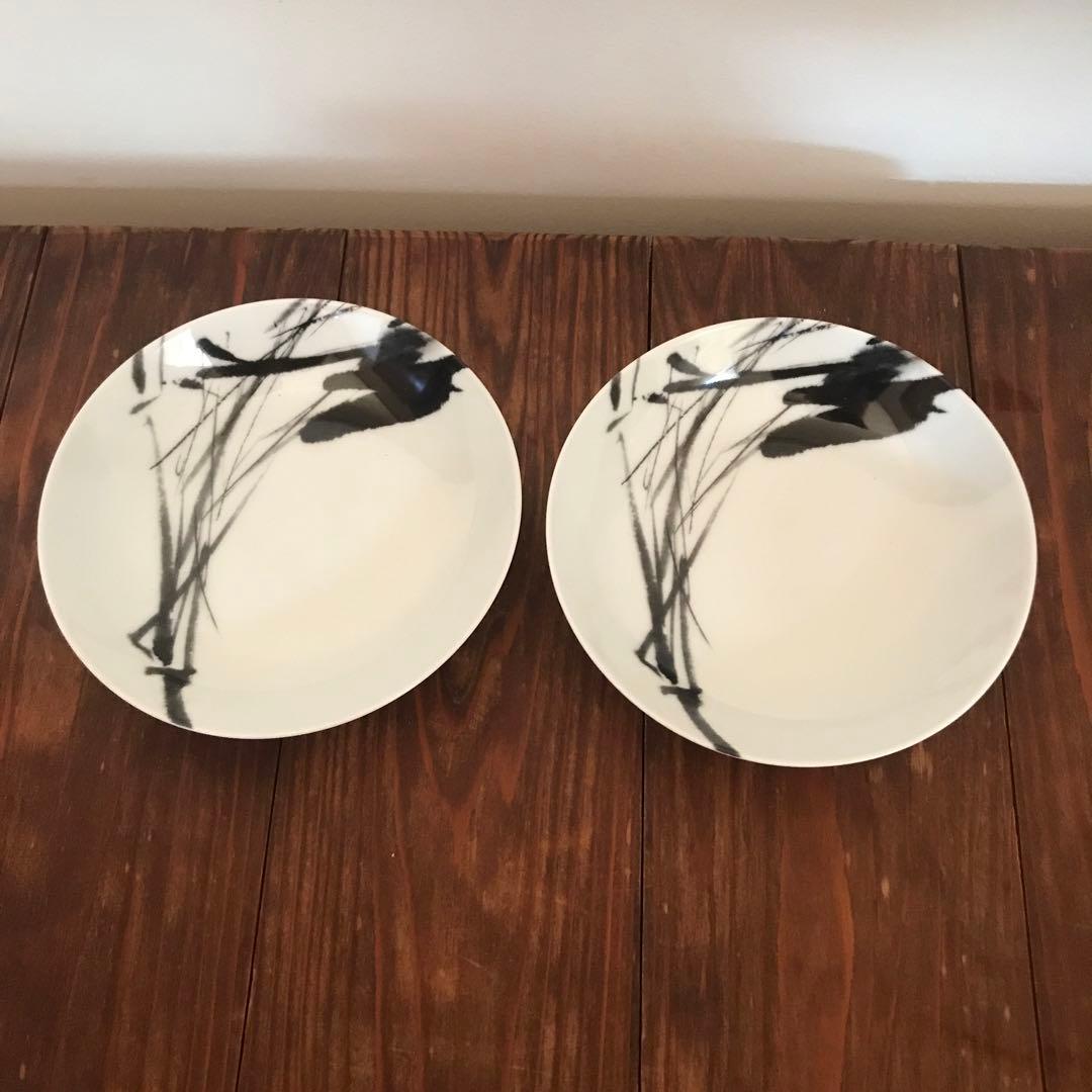 希少】ISETAN ノリタケ 墨絵 内山雨海 皿 5枚セット - メルカリ