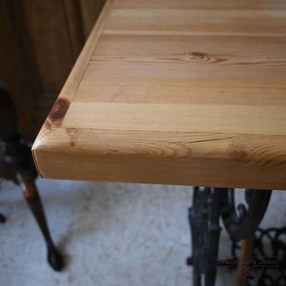 IFU-421 英国アンティーク ミシン台 デスク 勉強机 パソコン台 - メルカリ