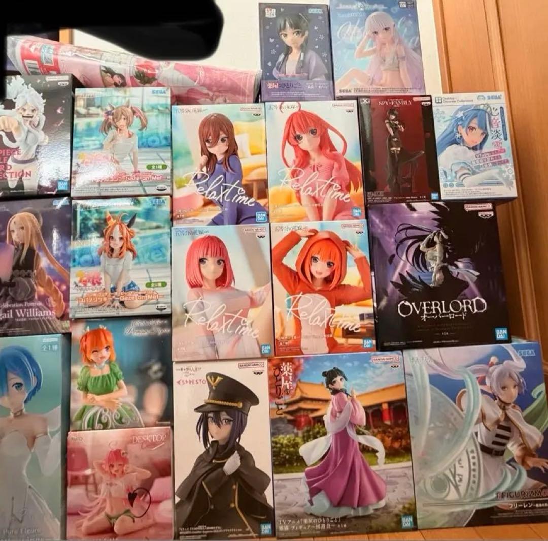プライズフィギュアまとめ売り　19点+α プライズフィギュア 19点 まとめ売り - メルカリ