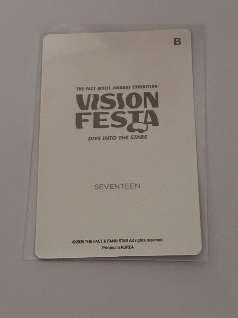 SEVENTEEN vision festa vr トレカ THE8 ミンハオ - メルカリ